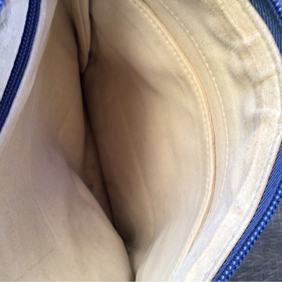 ❌️SOLD❌️ Michael Kors Neon Blue Neoprene Messenger Crossbody Bag - Picture 12 of 12